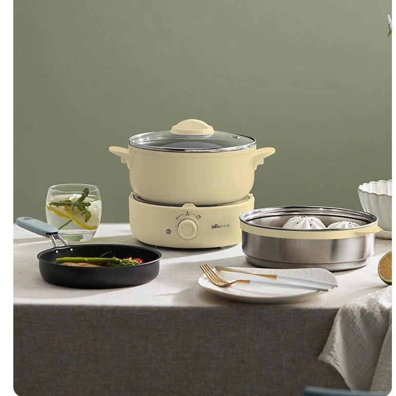 BEAR Cooking Pot DHG-B25Z2 | Multifunction like Hot Pot - YOURISHOP.COM