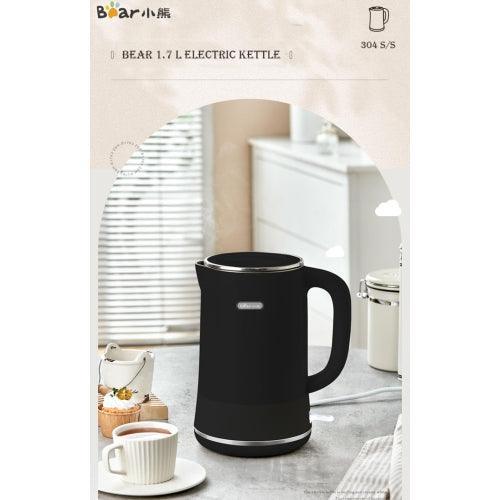 Bear Electric Kettle ZDH-D17K3, 1.7L, 304 S/S Inner pot and lid, 1500W - YOURISHOP.COM