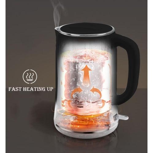 Bear Electric Kettle ZDH-D17K3, 1.7L, 304 S/S Inner pot and lid, 1500W - YOURISHOP.COM