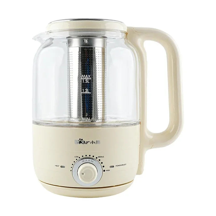 Bear Electric Kettle ZDH-E15N4, 1.5L Milky White - YOURISHOP.COM