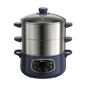 Bear Electric Steamer DZG-D80J4 | 24CM | Two-Layers | Stainless Steel | Hot Pot - YOURISHOP.COM