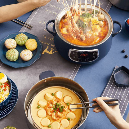 Bear Electric Steamer DZG-D80J4 | 24CM | Two-Layers | Stainless Steel | Hot Pot - YOURISHOP.COM