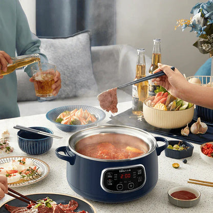 Bear Electric Steamer DZG-D80J4 | 24CM | Two-Layers | Stainless Steel | Hot Pot - YOURISHOP.COM