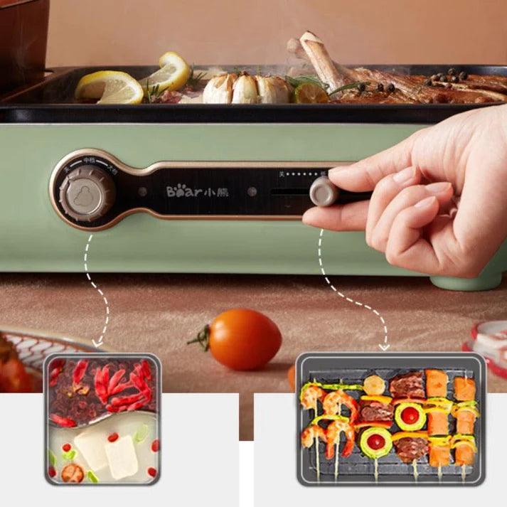 BEAR hot pot DKL-C16C2, Korean non-stick barbecue machine - YOURISHOP.COM