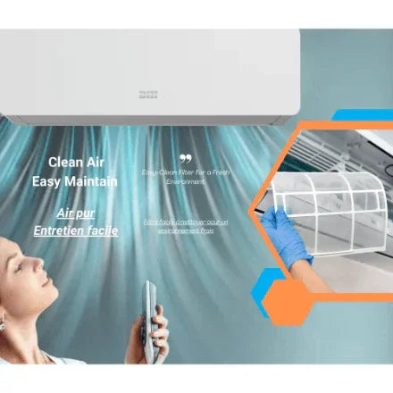 BHI Air Conditioner BHI-CH-12K115V-US-B | 12,000 BTU | 19 SEER2 | 600-Sq-Ft - YOURISHOP.COM