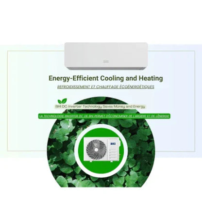 BHI Air Conditioner BHI-CH-12K115V-US-B | 12,000 BTU | 19 SEER2 | 600-Sq-Ft - YOURISHOP.COM