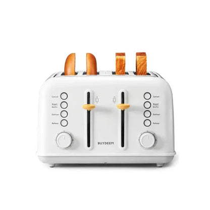 Buydeem DT640 Retro 4-Slice Toaster - YOURISHOP.COM