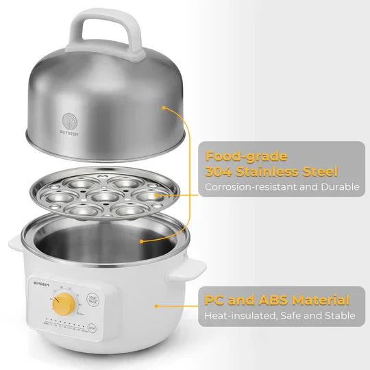 Buydeem G32 | Mini Electric Food Steamer | 1.6QT | Yourishop.com - YOURISHOP.COM
