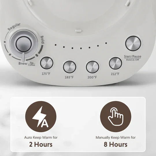 Buydeem K156 Electric Stream Brewer For Tea or Coffee - YOURISHOP.COM