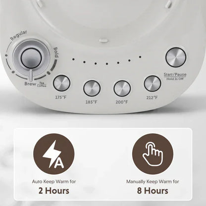 Buydeem K156 Electric Stream Brewer For Tea or Coffee - YOURISHOP.COM