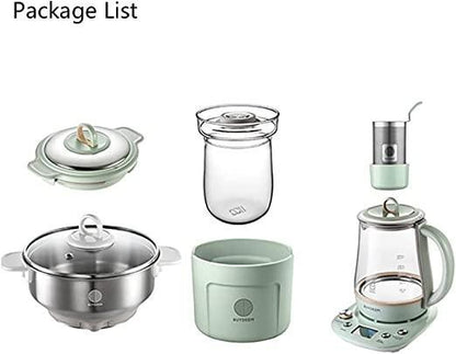 [BUYDEEM K2763] Health Pot, 11 Functions Health-Care Beverage Electric Kettle, Upgraded Version Fully Automatic Programmable Brew Cooker, 1.5 L, Light Green,Combi Health Pot - YOURISHOP.COM