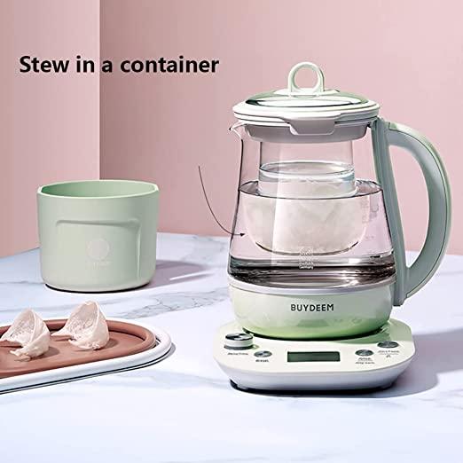 [BUYDEEM K2763] Health Pot, 11 Functions Health-Care Beverage Electric Kettle, Upgraded Version Fully Automatic Programmable Brew Cooker, 1.5 L, Light Green,Combi Health Pot - YOURISHOP.COM