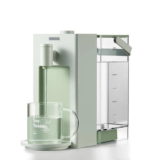 Buydeem S9013: Desktop Instant Hot Water Dispenser, Tea Maker, Milk Artifact, Light Shirt Green,3L - YOURISHOP.COM