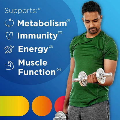 Centrum Multivitamin for Men and Mineral Supplements, Energy Support, Muscle Mass, Immune System, Antioxidants - YOURISHOP.COM