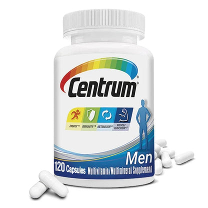 Centrum Multivitamin for Men and Mineral Supplements, Energy Support, Muscle Mass, Immune System, Antioxidants - YOURISHOP.COM