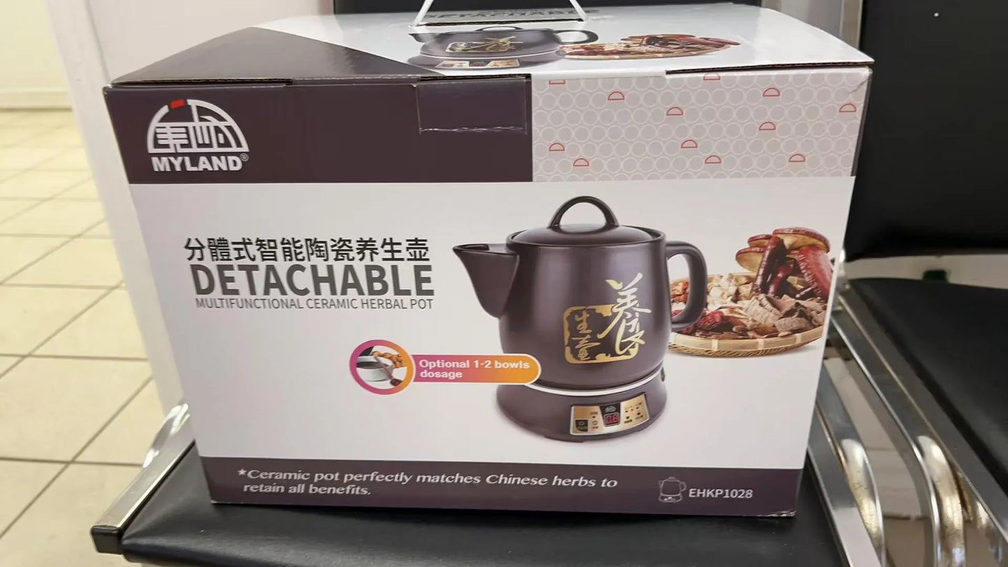 Chinese medicine pot ZYH-JL01 | Split | Ceramic | Multiple Functions - YOURISHOP.COM