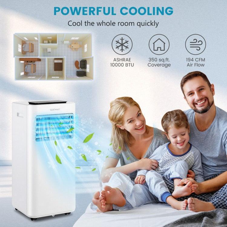 COSTWAY 71952846 Portable Air Conditioner| 10000BTU| Sleep Mode - YOURISHOP.COM