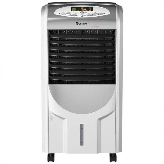 [Costway EP23664B] Portable Air Cooler Fan with Heater and Humidifier Function - YOURISHOP.COM