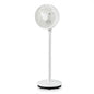 COSTWAY Fan ES10088US-WHA | 9 Inch | Portable Oscillating Pedestal Floor Fan with Adjustable Heights and Speeds - YOURISHOP.COM