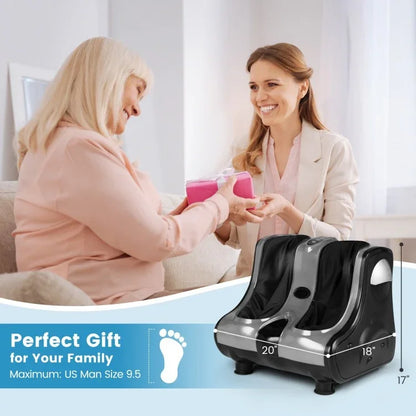 🔥 Costway Foot & Calf Massager CFM-613 | Deep Kneading | Heat | Vibration | Yourishop.com🔥 - YOURISHOP.COM