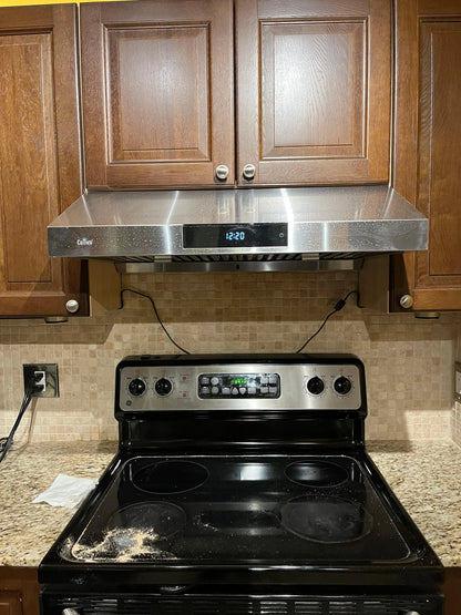Crown Range Hood PRO-BF03| 30"| 800 CFM| Under Cabinet| Stainless Steel - YOURISHOP.COM
