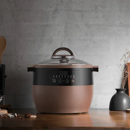 DDZ-B45Z2: Bear Purple Clay Electric Stew Pot,4.5Liter - YOURISHOP.COM