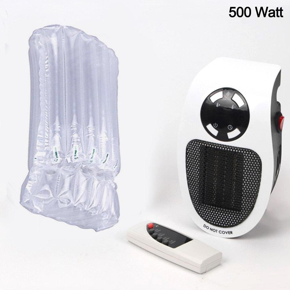 Electric Warmer Mini Fan Heater 500W Portable Wall Heater Ceramic Heating Radiator Body Hand Warmer Fan for Home Office - YOURISHOP.COM