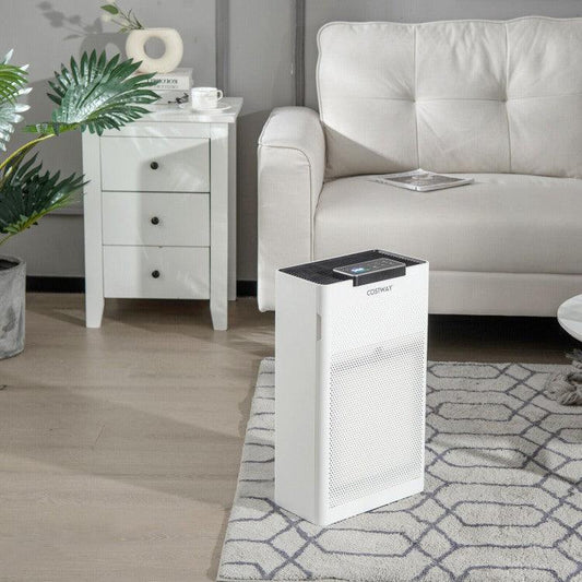 ES10173US-WHA : Ozone Free Air Purifier with H13 True HEPA Filter Air Cleaner up to 1200 Sq. Ft - YOURISHOP.COM