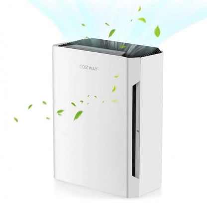 ES10182US-WHA: H13 True HEPA Air Purifier with Adjustable Wind Speeds - YOURISHOP.COM