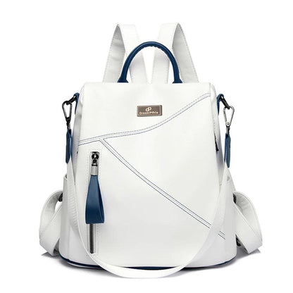 Famous Brand Leather Bagpack for Girls School Bag Fashion Backpack Women Travel Shoulder Bag Designer Daypack Ladies Sac A Dos - YOURISHOP.COM