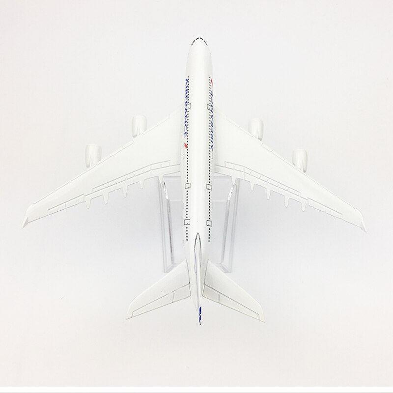 Free shipping Air France Aeroplane model Airbus A380 airplane 16CM Metal alloy diecast 1:400 airplane model toy for children - YOURISHOP.COM