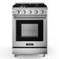 Freestanding Natural Gas Range with 4 Burners Cooktop 58279643, 24", 3.73 Cu.Ft. - YOURISHOP.COM