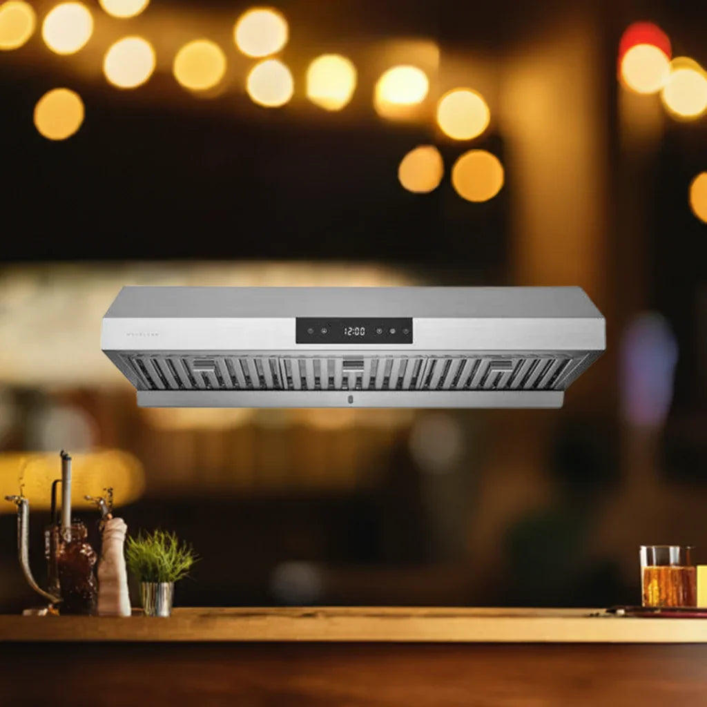 HAUSLANE Range Hood UC-PS18 | Ducted Under Cabinet | 30" or 36" | 860 CFM - YOURISHOP.COM