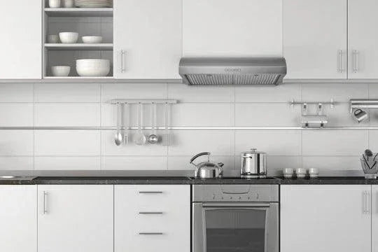 HAUSLANE UC-B018 Range Hood| Under Cabinet| 30"| Stainless Steel - YOURISHOP.COM