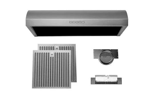 HAUSLANE UC-B018 Range Hood| Under Cabinet| 30"| Stainless Steel - YOURISHOP.COM