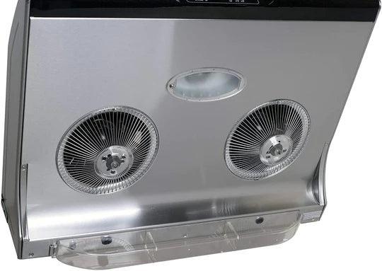 HAUSLANE UC-C395: Hauslane Range Hood| 30"| 750 CFM| Stainless Steel| Under Cabinet - YOURISHOP.COM