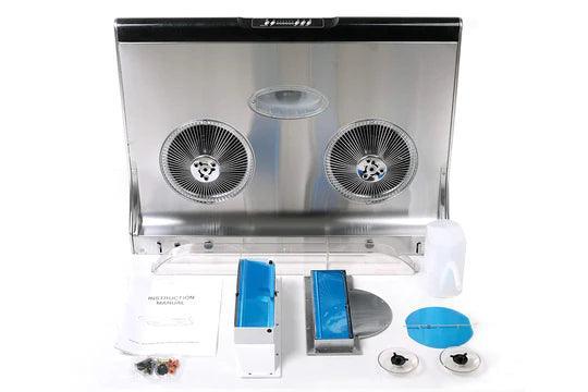 HAUSLANE UC-C395: Hauslane Range Hood| 30"| 750 CFM| Stainless Steel| Under Cabinet - YOURISHOP.COM