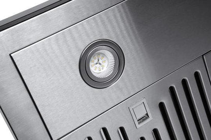 Hauslane WM-739: Convertible Wall Mount Range Hood, 900 CFM, 30" / 36" - YOURISHOP.COM