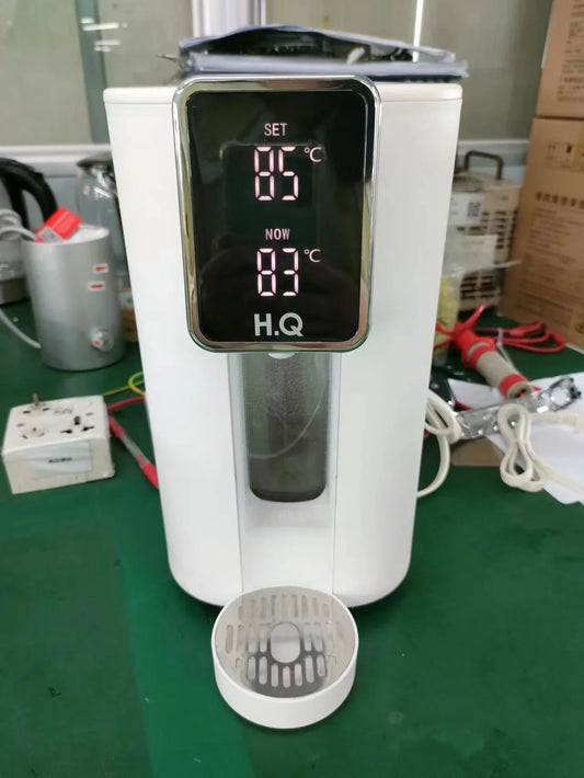 HQ electric thermos HQ1012, glass liner, 3 liters, with clear temperature display and heat preservation function - YOURISHOP.COM