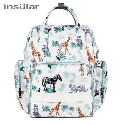 Insular Brand Nappy Backpack Bag Mummy Large Capacity Stroller Bag Mom Baby Multi-function Waterproof Outdoor Travel Diaper Bags - YOURISHOP.COM