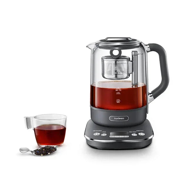 Joydeem Automatic Tea Maker JD-ZC6088G, Teapot Smart Lift Time and Temperature Control, Space Gray - YOURISHOP.COM