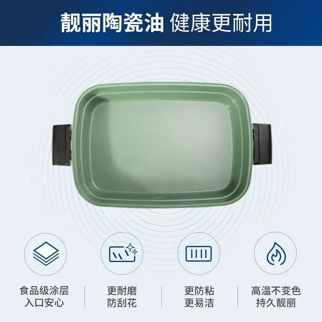 Joydeem Cooker JD-HG9088G | 3-in-1 Multi-Function: Grill, Boil & Steam with Ease! - YOURISHOP.COM