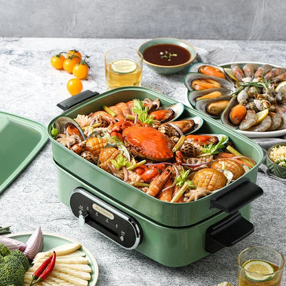 Joydeem Cooker JD-HG9088G | 3-in-1 Multi-Function: Grill, Boil & Steam with Ease! - YOURISHOP.COM