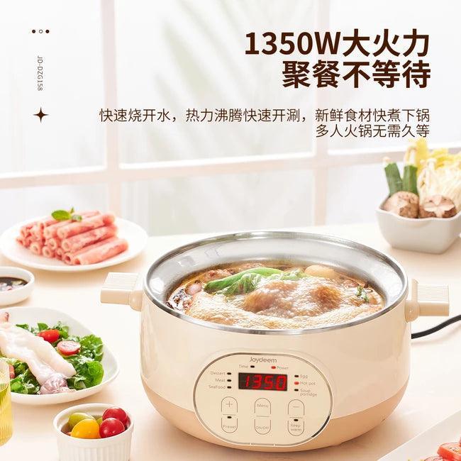 Joydeem Electric Steamer JD-DZG15B | double-layer stainless steel | Multi-purpose Pot | 29CM - YOURISHOP.COM