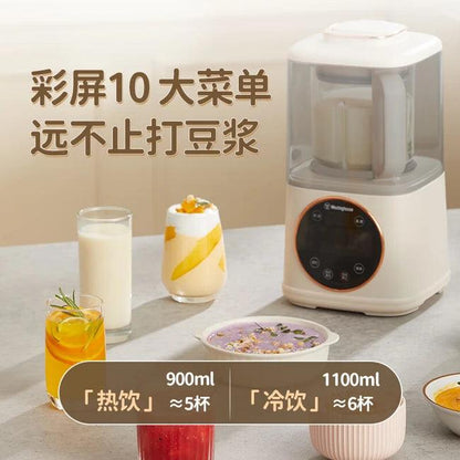 Joydeem JD-J03, bass high-speed blender with heating soymilk maker, almond white, 1100ml
