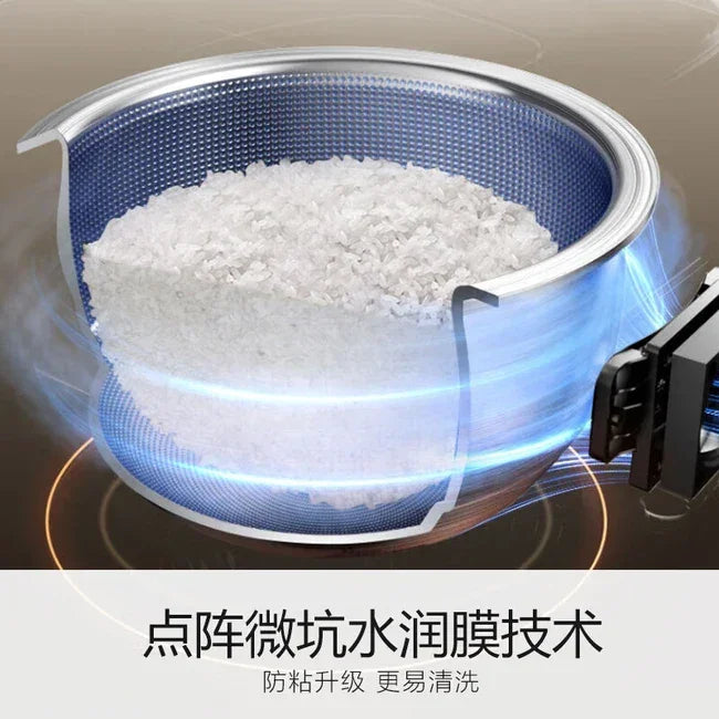 Joydeem rice cooker DFB-D300, 0 coating stainless steel liner, cream white, 3L - YOURISHOP.COM