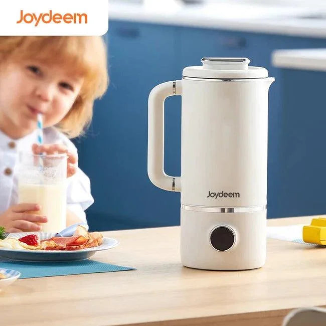 Joydeem Soybean Milk Maker JD-PB8200, Fully Automatic Cleaning, No Filtering, Bass Noise Reduction Multi-function Menu, White - YOURISHOP.COM