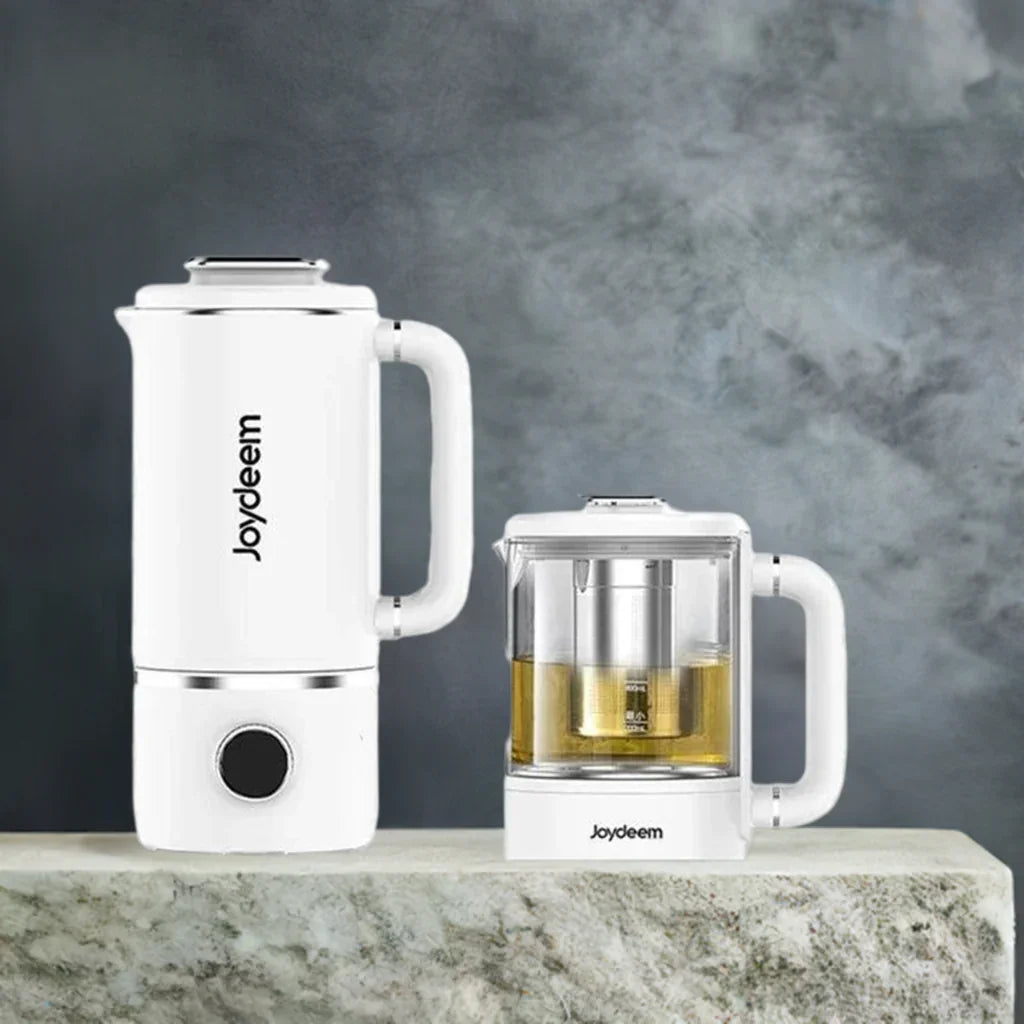 Joydeem Soybean Milk Maker JD-PB8200, Fully Automatic Cleaning, No Filtering, Bass Noise Reduction Multi-function Menu, White - YOURISHOP.COM