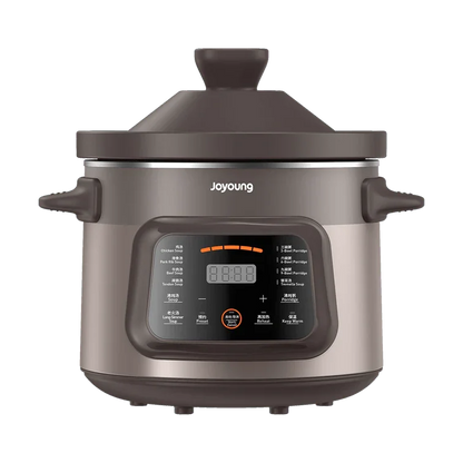 Joyoung Slow Cooker DG50K-GD505-U | Zisha Clay Pot | 5L for 3～5 Family - YOURISHOP.COM