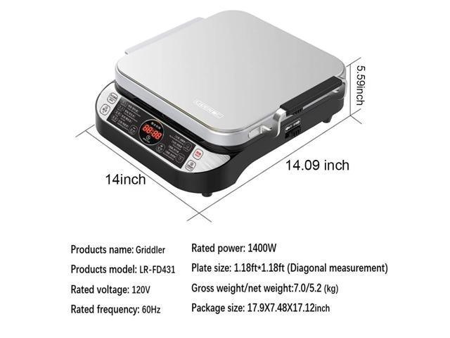 Liven baking pan LR-FD431,double-sided heating deepened baking pan upper and lower plates can be removed - YOURISHOP.COM